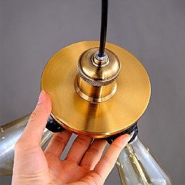 Lustre Mini Style Moderne Contemporain Métal
