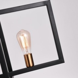 Suspension 4 lumières de style industriel Lightingway