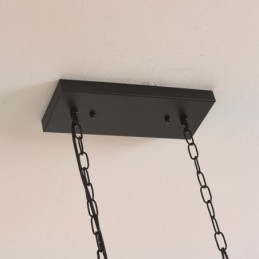 Luminaire suspendu de ferme, luminaires suspendus pour îlot, 6 lumières