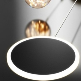 Suspension à anneau rond Lampe suspendue boule moderne