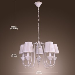 Lustre en bronze rustique Lodge