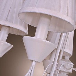 Lustre en bronze rustique Lodge
