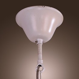 Lustre en bronze rustique Lodge