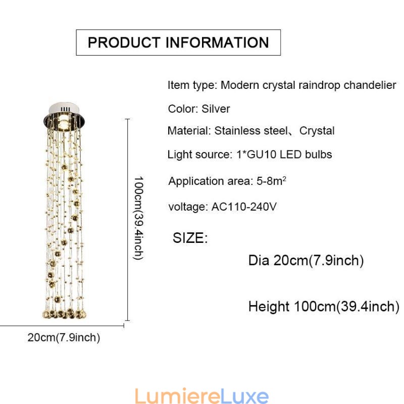 Lustre de luxe de grande taille, luminaire de plafond moderne en cristal encastré