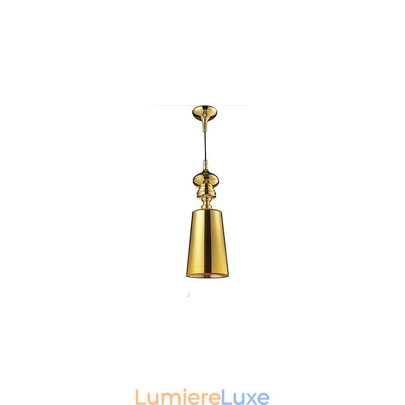 Lustre 1 lumière simple moderne artistique suspension simple lumière