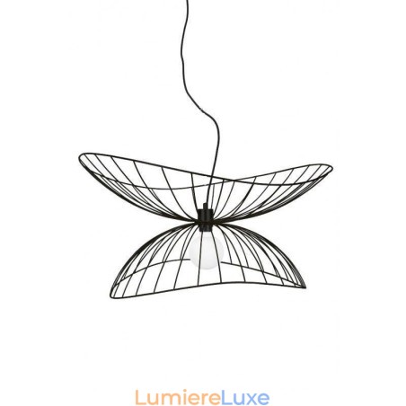 Lustre moderne à chapeau, décoration minimaliste, suspension à 1 lumière Lustre moderne à chapeau, décoration minimaliste, suspension à 1 lumière