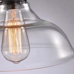 Lustre en métal de style mini contemporain moderne