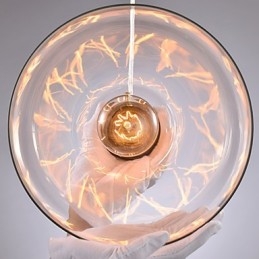 Lustre en métal de style mini contemporain moderne