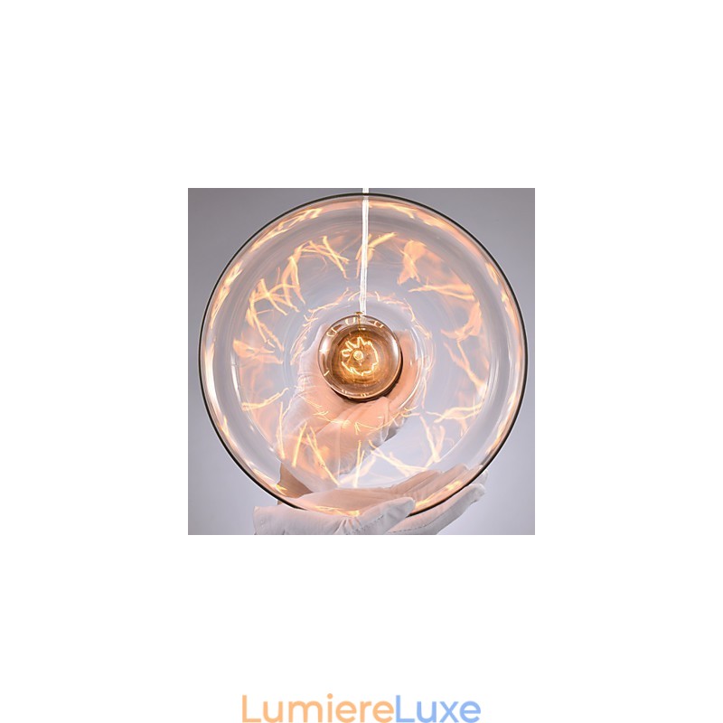 Lustre en métal de style mini contemporain moderne