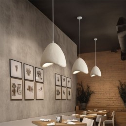 Plafonnier décoratif en résine à suspendre