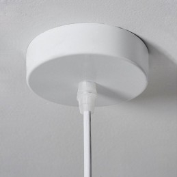 Plafonnier en résine suspendu