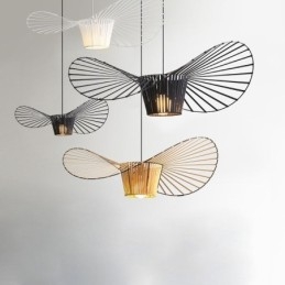 Suspension moderne simple en fer en forme de chapeau