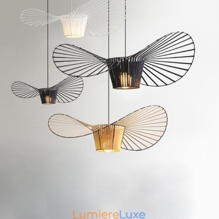 Suspension moderne simple en fer en forme de chapeau Suspension moderne simple en fer en forme de chapeau