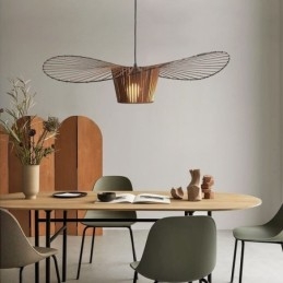 Suspension moderne simple en fer en forme de chapeau