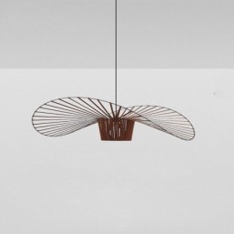 Suspension moderne simple en fer en forme de chapeau