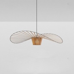 Suspension moderne simple en fer en forme de chapeau