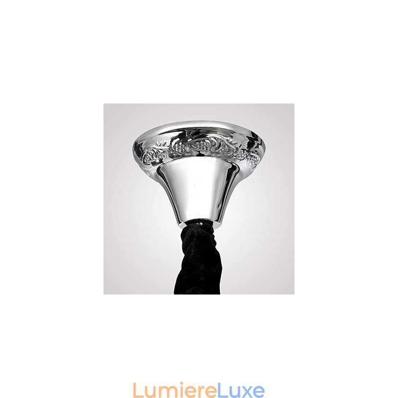 Lustre en cristal et autres verres de style rustique Lodge