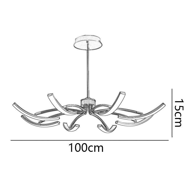 Suspension Plafonnier Transformable Minimaliste