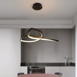 Suspension minimaliste en forme de trèfle