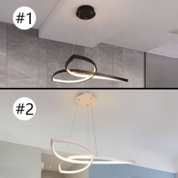 Suspension minimaliste en forme de trèfle