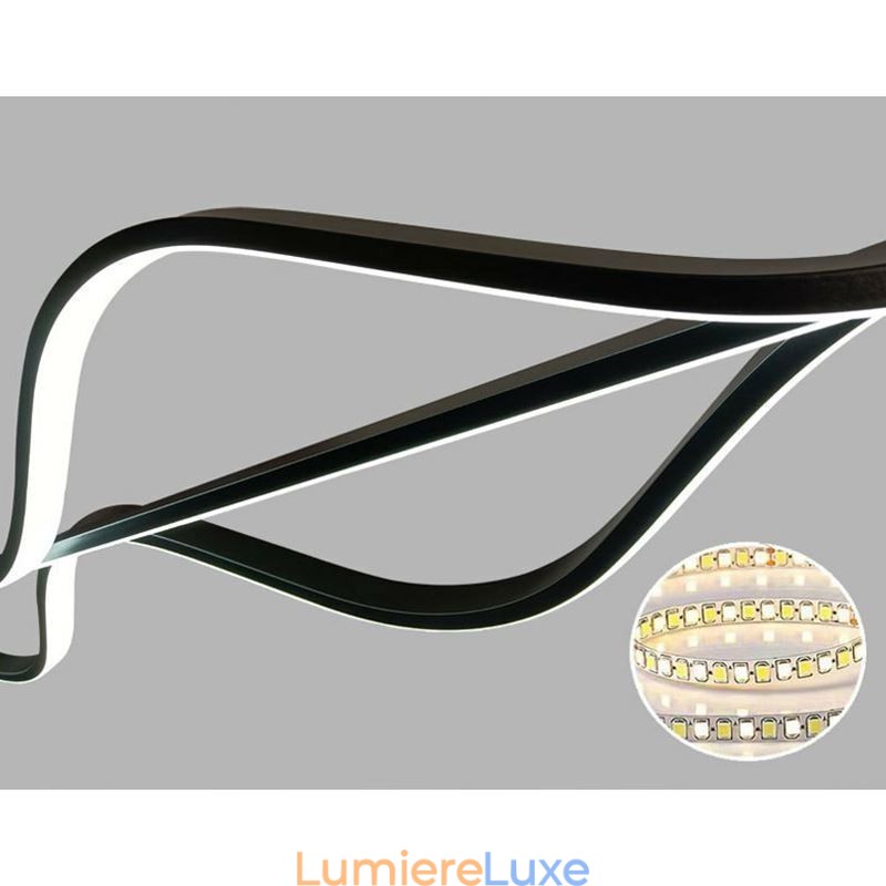 Plafonnier à suspension minimaliste Light Wave