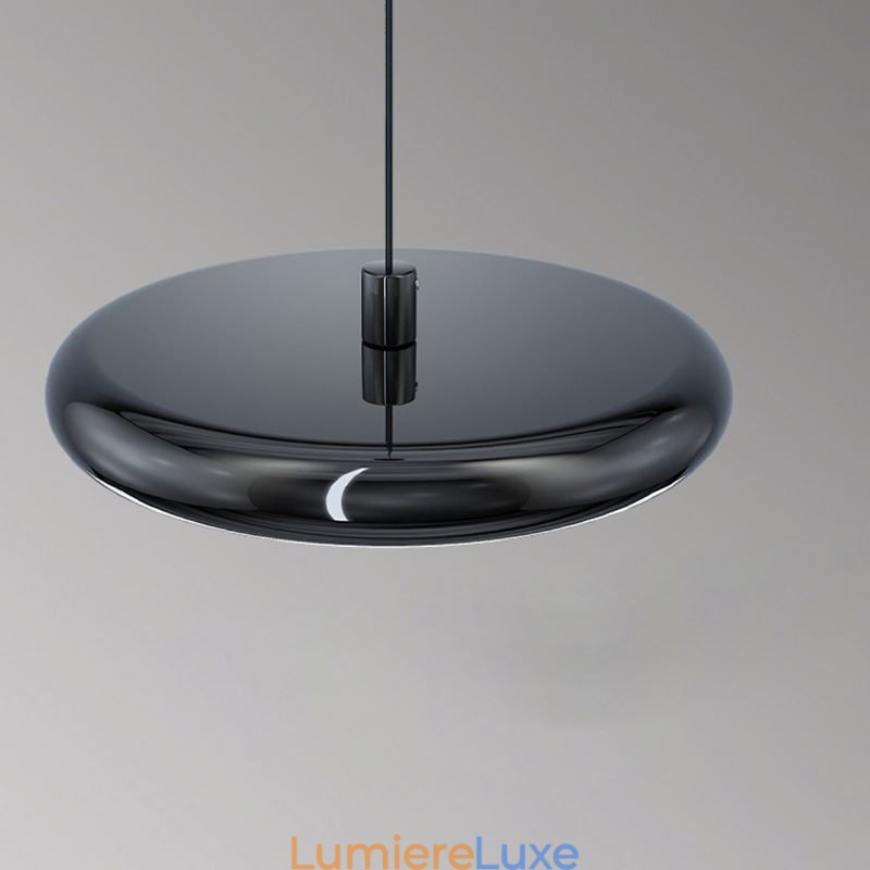 Suspension à trois têtes, lampe suspendue ronde