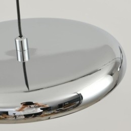 Suspension à trois têtes, lampe suspendue ronde