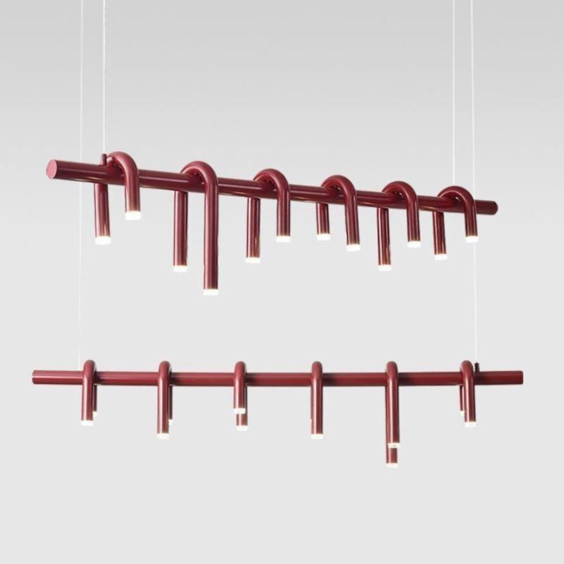 Suspension décorative en forme de U