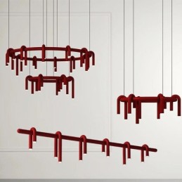 Suspension décorative en forme de U