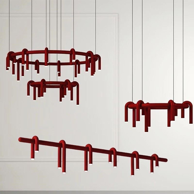 Suspension décorative en forme de U