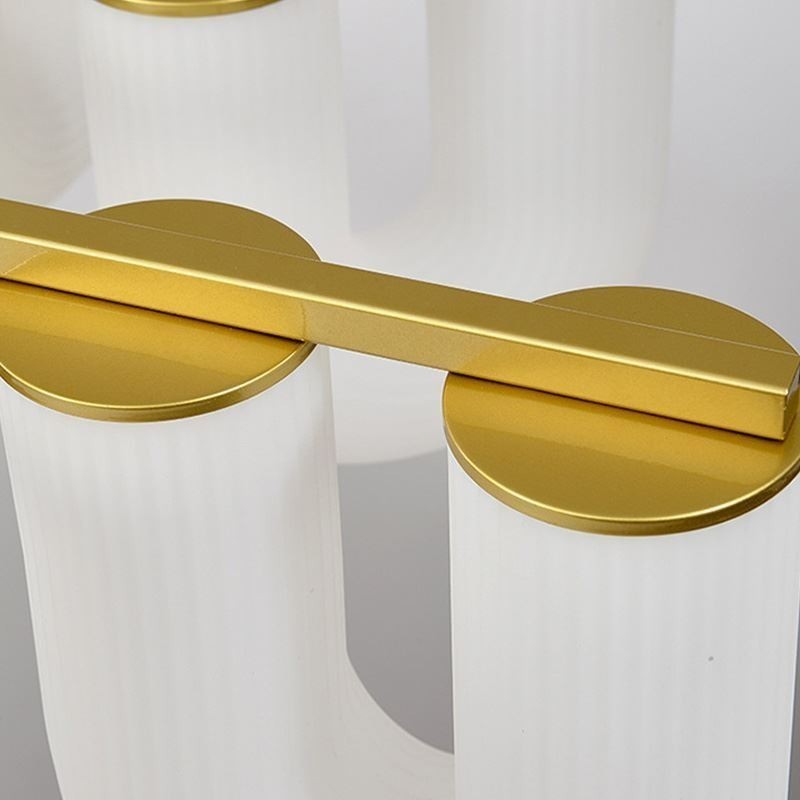 Lustre en U de style crème français