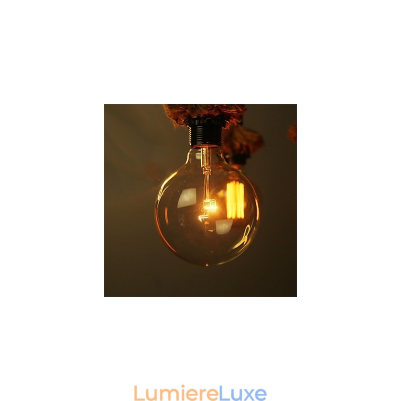 Lustre traditionnel classique en verre