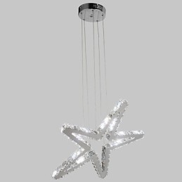 Lustre traditionnel classique en métal chromé