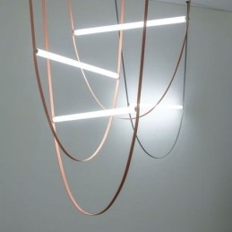 Suspension européenne style Wabi Sabi, luminaire décoratif à ceinture