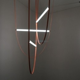 Suspension européenne style Wabi Sabi, luminaire décoratif à ceinture
