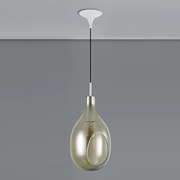 Lustre 1 lumière simple, moderne et artistique