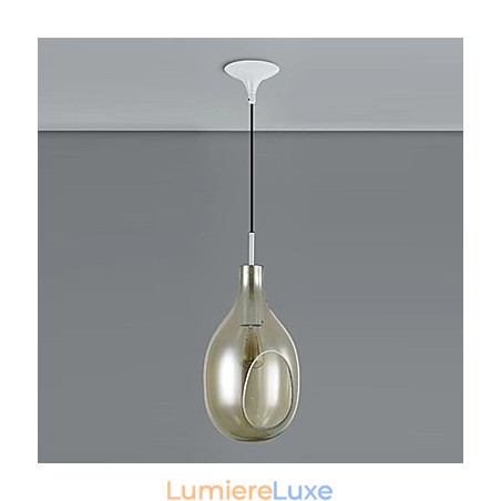 Lustre 1 lumière simple, moderne et artistique Lustre 1 lumière simple, moderne et artistique