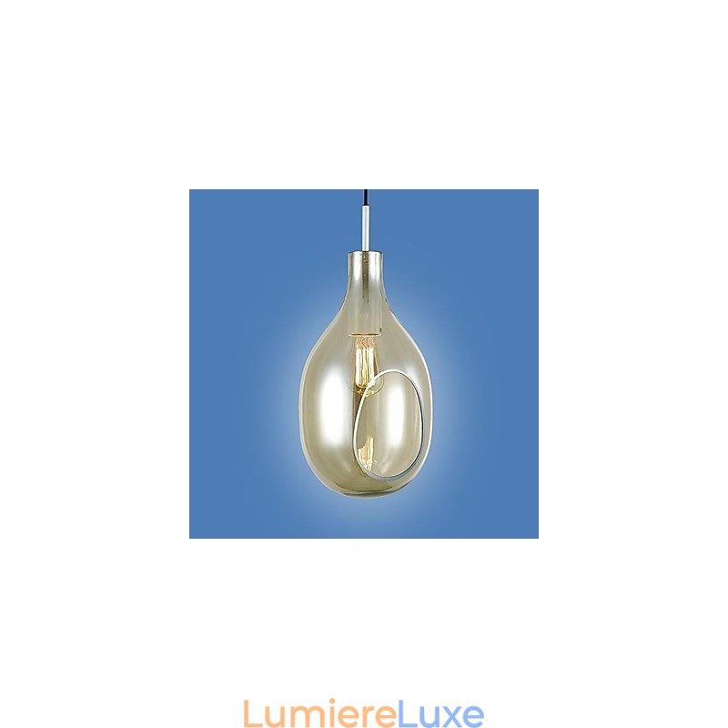 Lustre 1 lumière simple, moderne et artistique