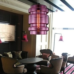 Lustre Mini Style Moderne Contemporain Verre