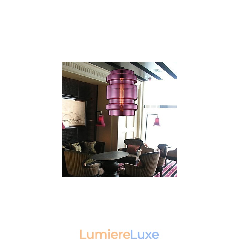 Lustre Mini Style Moderne Contemporain Verre