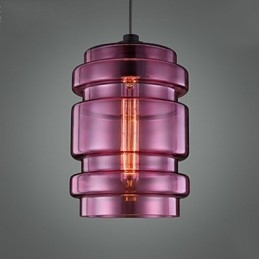 Lustre Mini Style Moderne Contemporain Verre