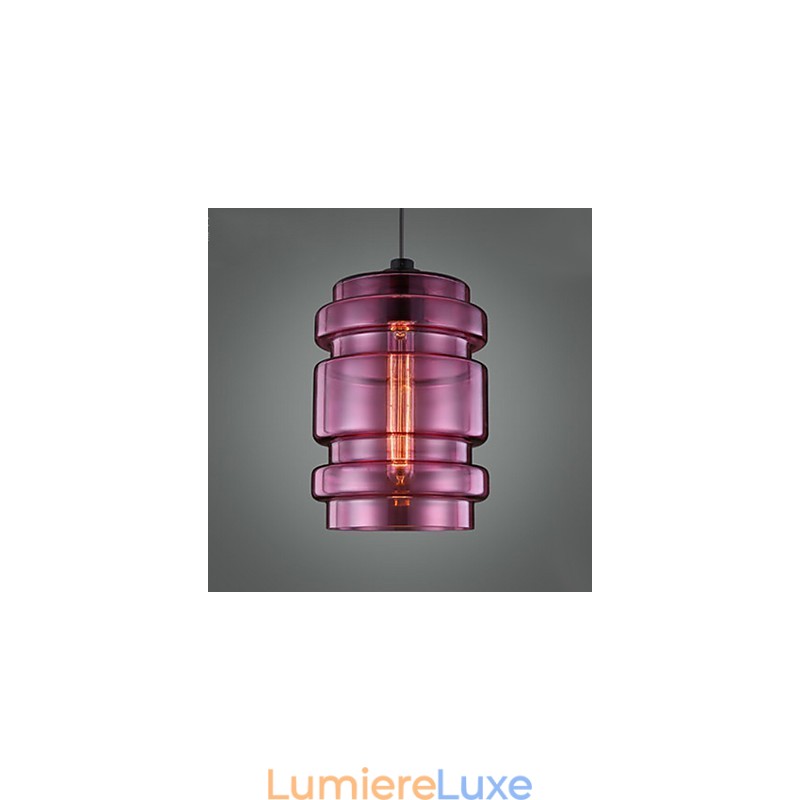 Lustre Mini Style Moderne Contemporain Verre