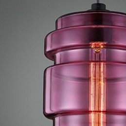 Lustre Mini Style Moderne Contemporain Verre