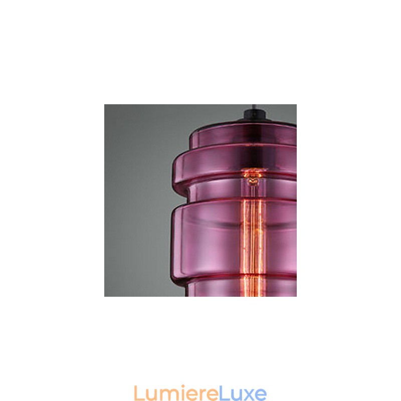Lustre Mini Style Moderne Contemporain Verre