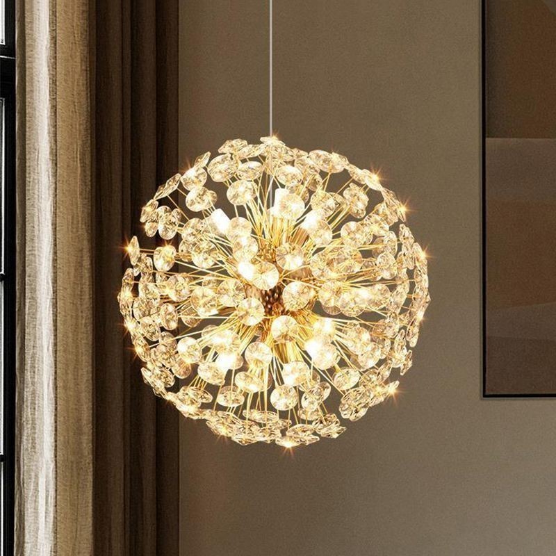 Plafonnier moderne minimaliste en fer galvanisé, motif tournesol