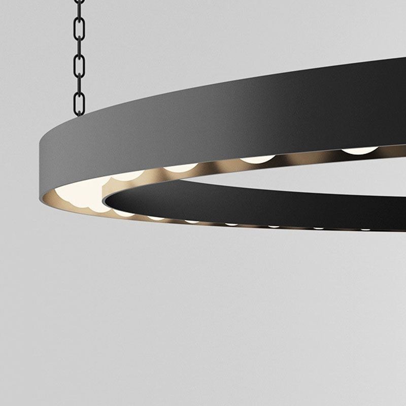 Suspension américaine rétro en fer forgé, luminaire décoratif de plafond