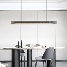 Suspension 100 cm en verre, intensité variable en continu, avec télécommande
