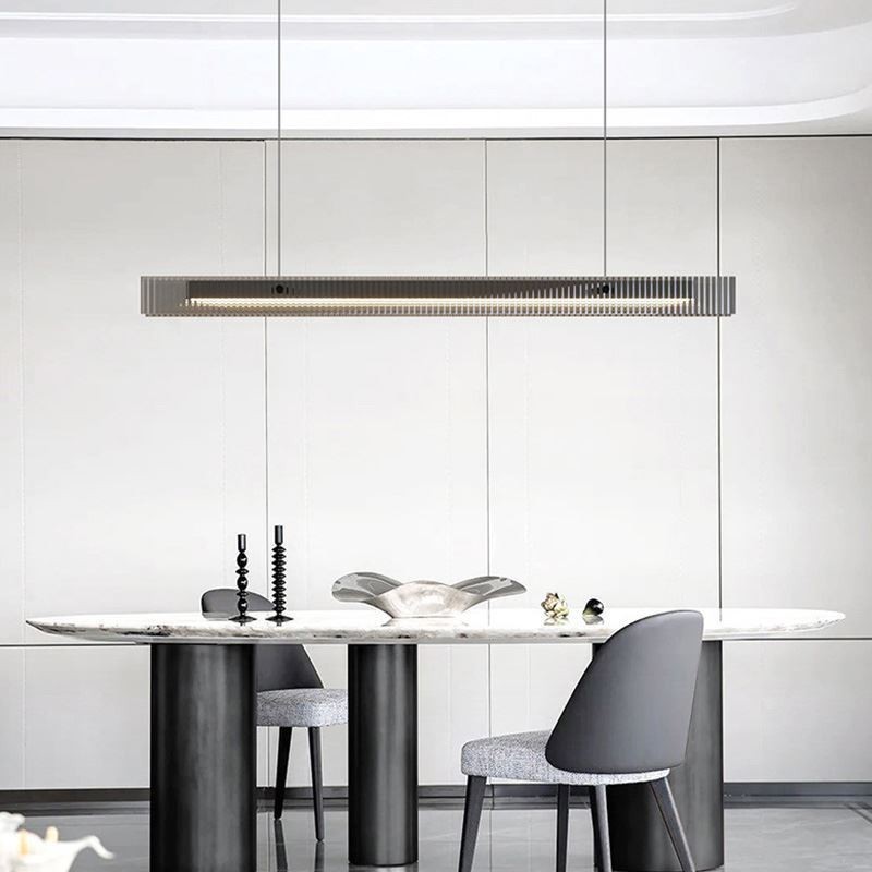 Suspension 100 cm en verre, intensité variable en continu, avec télécommande