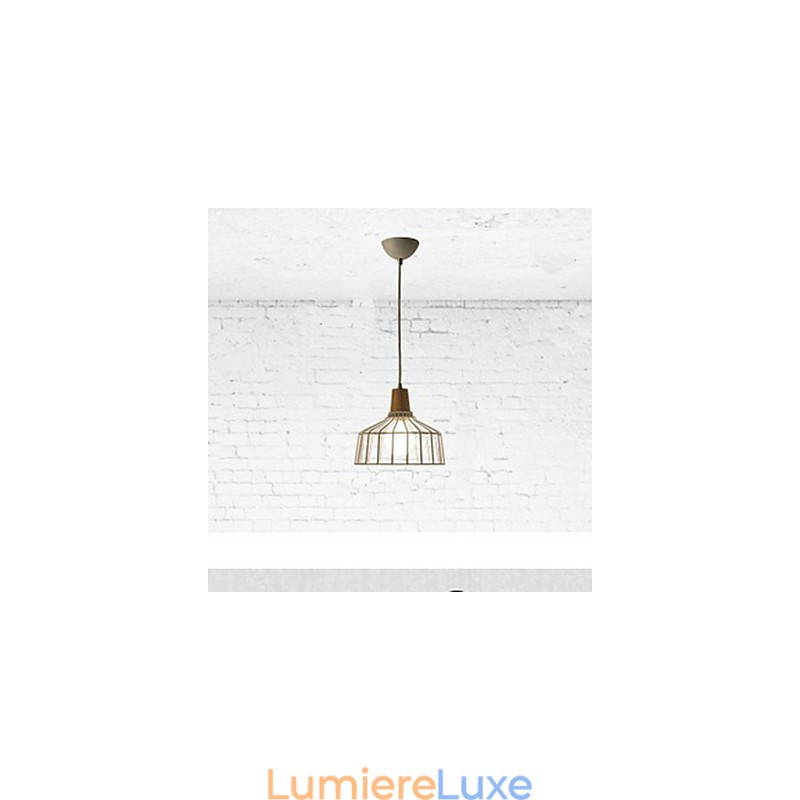 Lustre en métal éclairage simple