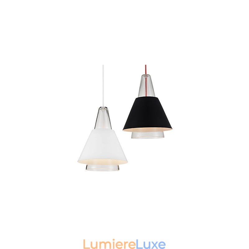 Lustre en verre peint contemporain moderne